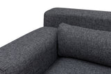 Corner sofa right jivago gray