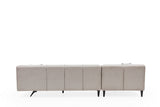 Corner sofa on the left jivago beige