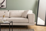 Corner sofa on the left jivago beige