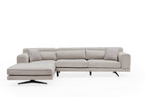 Corner sofa on the left jivago beige