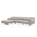 Corner sofa on the left jivago beige