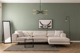 Corner sofa on the right Jivago Beige