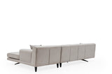 Corner sofa on the right Jivago Beige