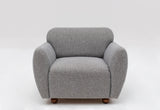 Armchair eddy light gray