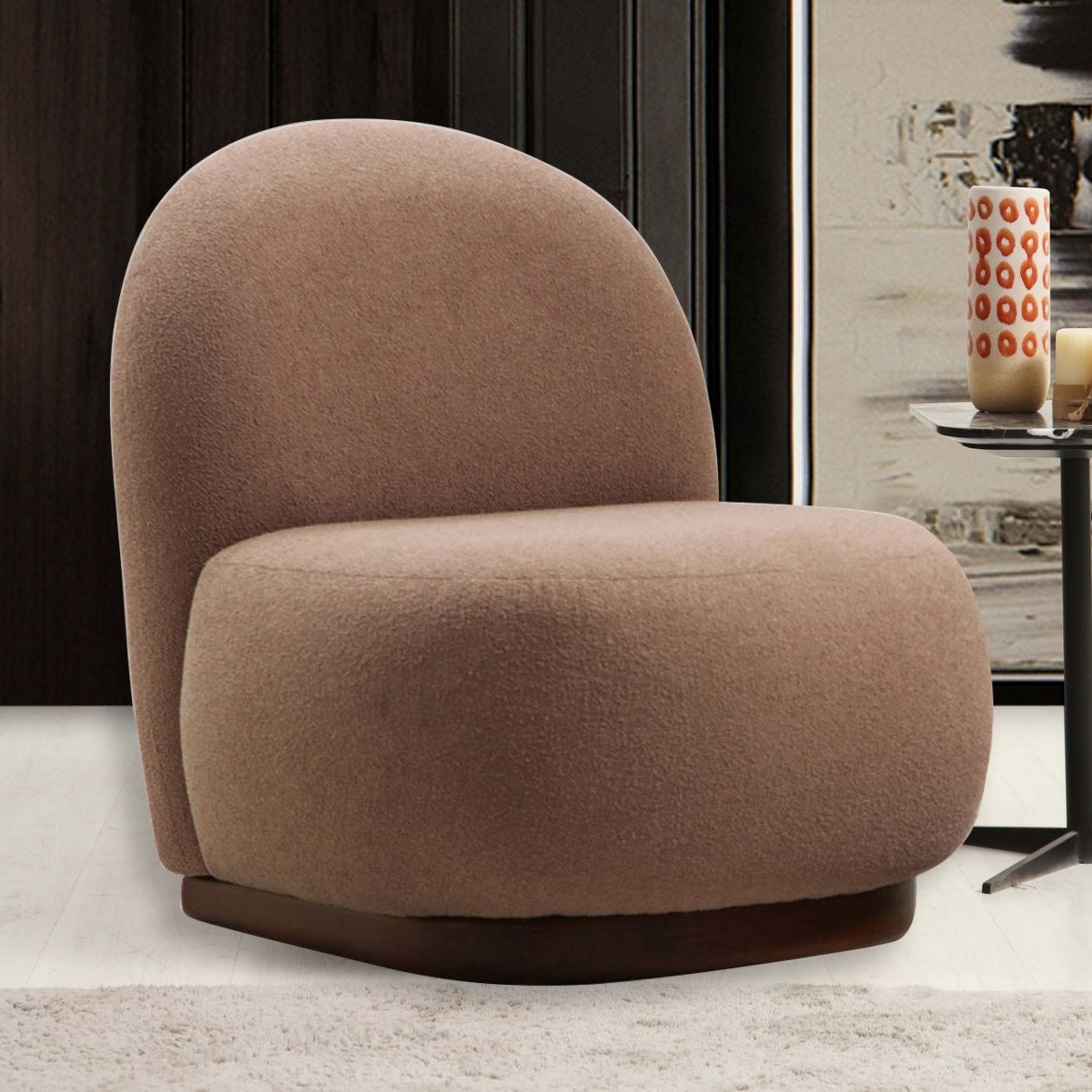 Armchair Tina Cappuccino