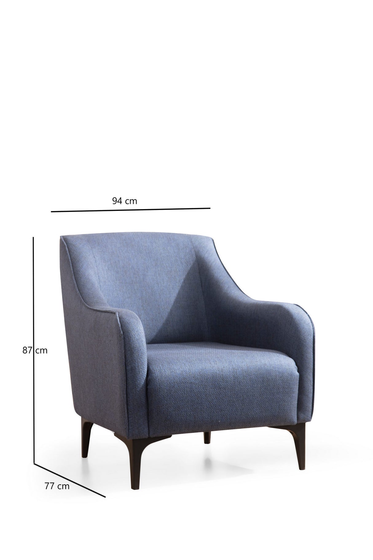 Armchair Belissimo Blue