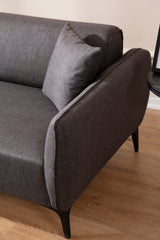 Corner sofa left Belissimo Dark Gray