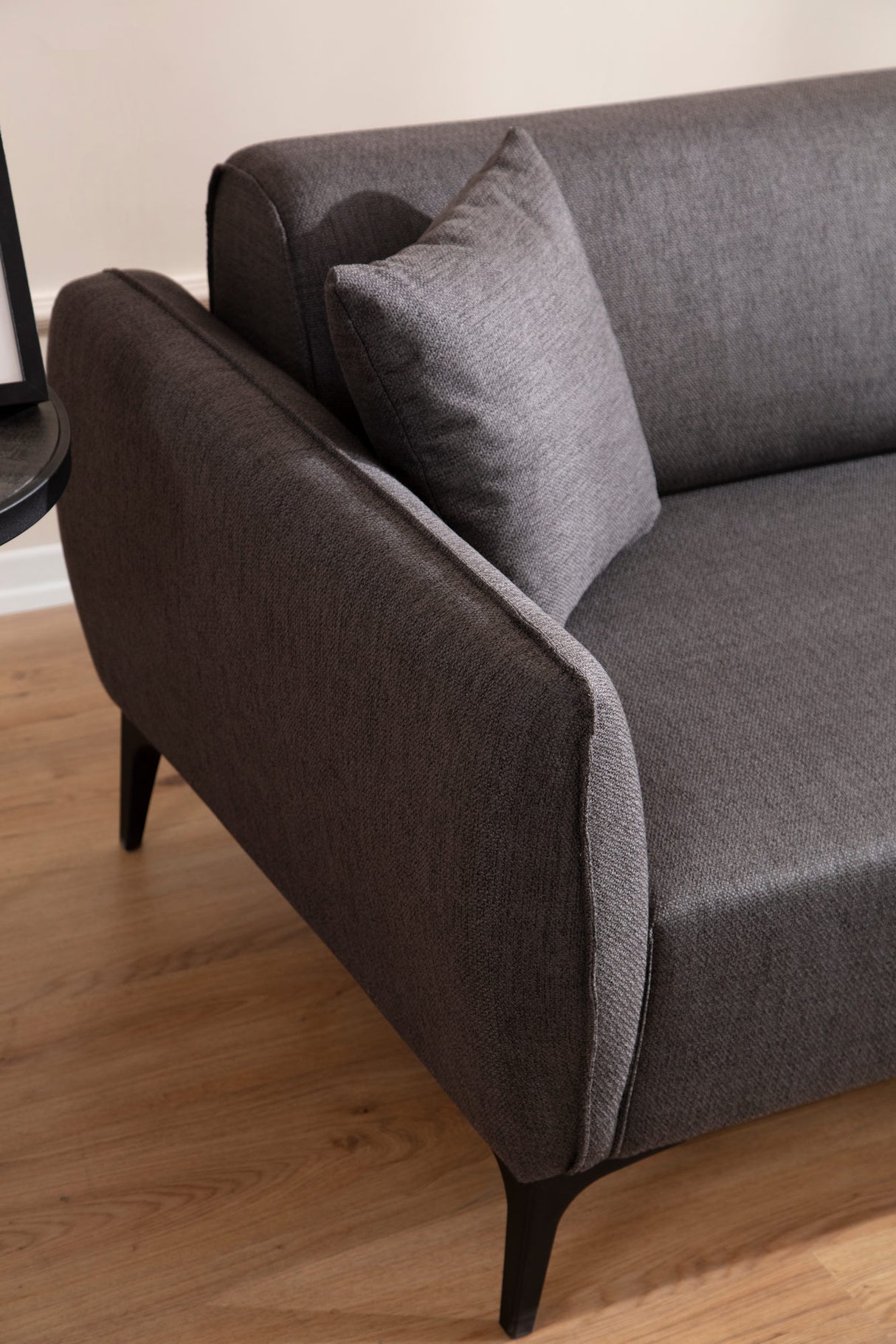 Corner sofa Right Belissimo Dark Gray