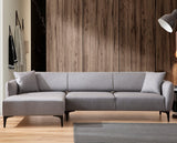 Corner sofa left Belissimo Gray