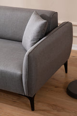 Corner sofa left Belissimo Gray