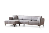 Corner sofa left Belissimo Gray