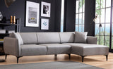 Corner sofa Right Belissimo Gray