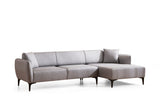 Corner sofa Right Belissimo Gray