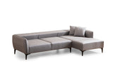 Corner sofa Right Belissimo Gray