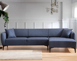 Corner sofa Right Belissimo Blue