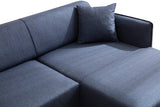 Corner sofa Right Belissimo Blue