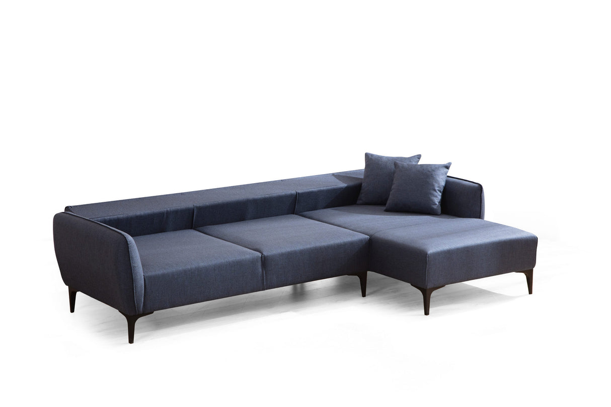 Corner sofa Right Belissimo Blue