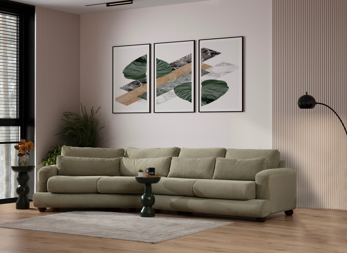 4-seater sofa left river green