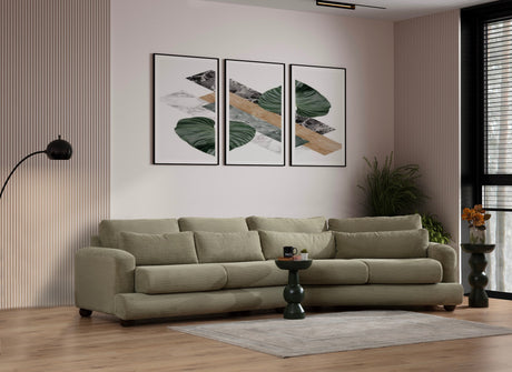 4-seater sofa right river green