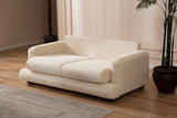 2-seater Bank River Beige