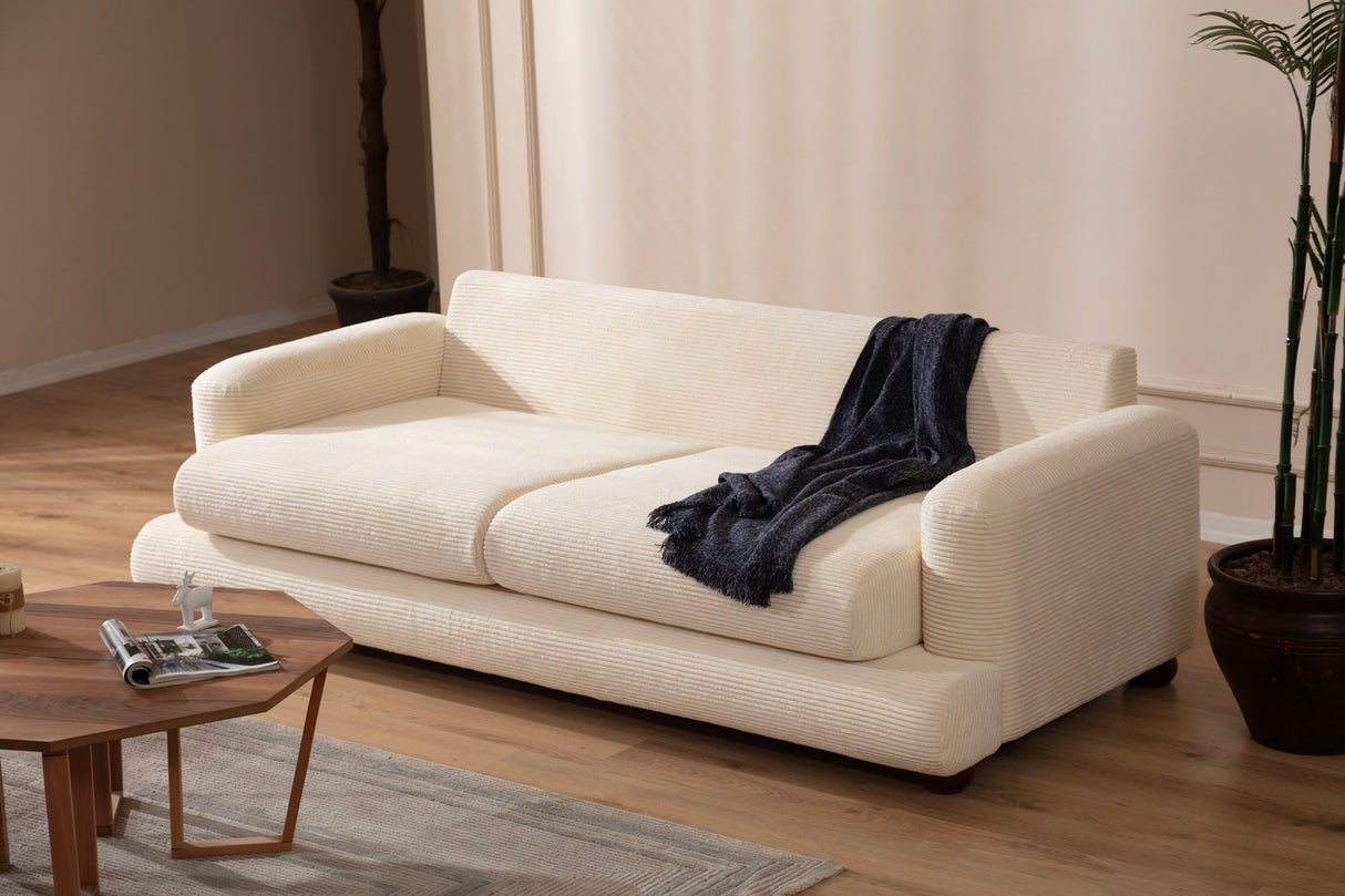 2-seater Bank River Beige