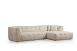 Corner sofa right cady beige