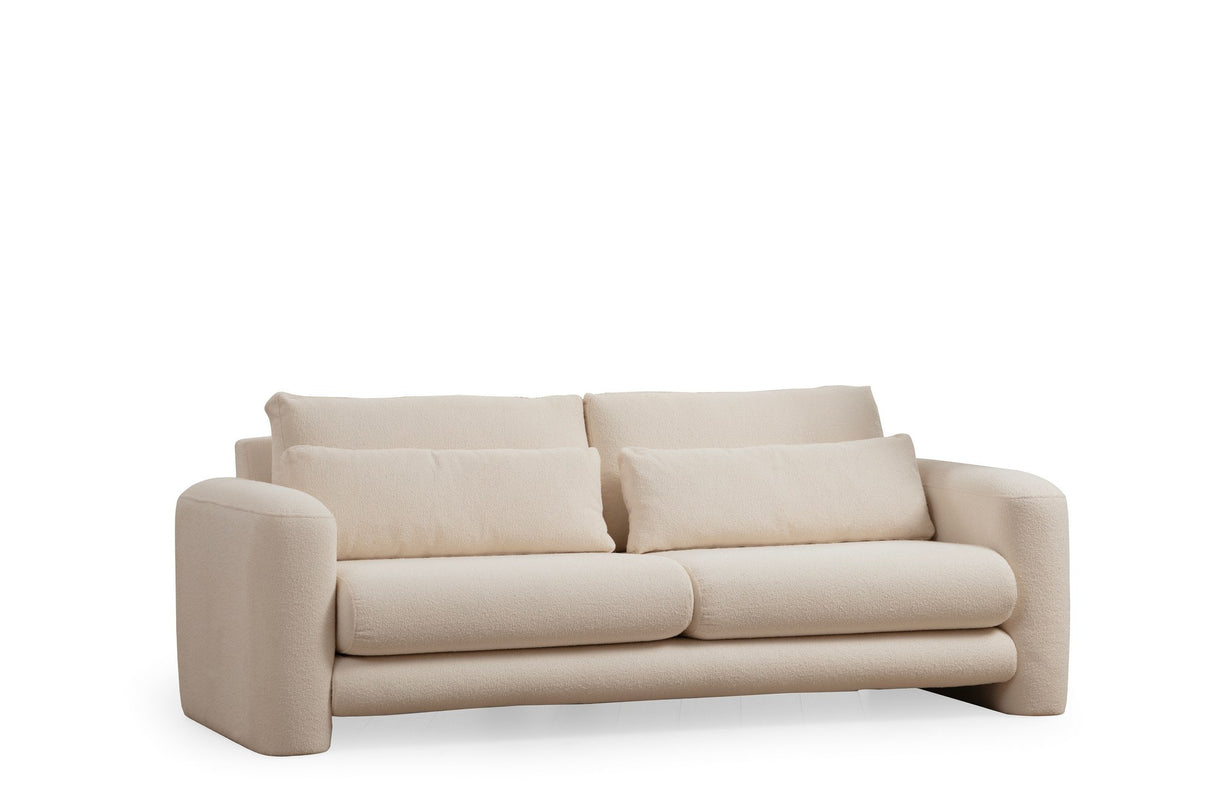 3-seater sofa lily cream