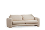 3-seater sofa lily cream