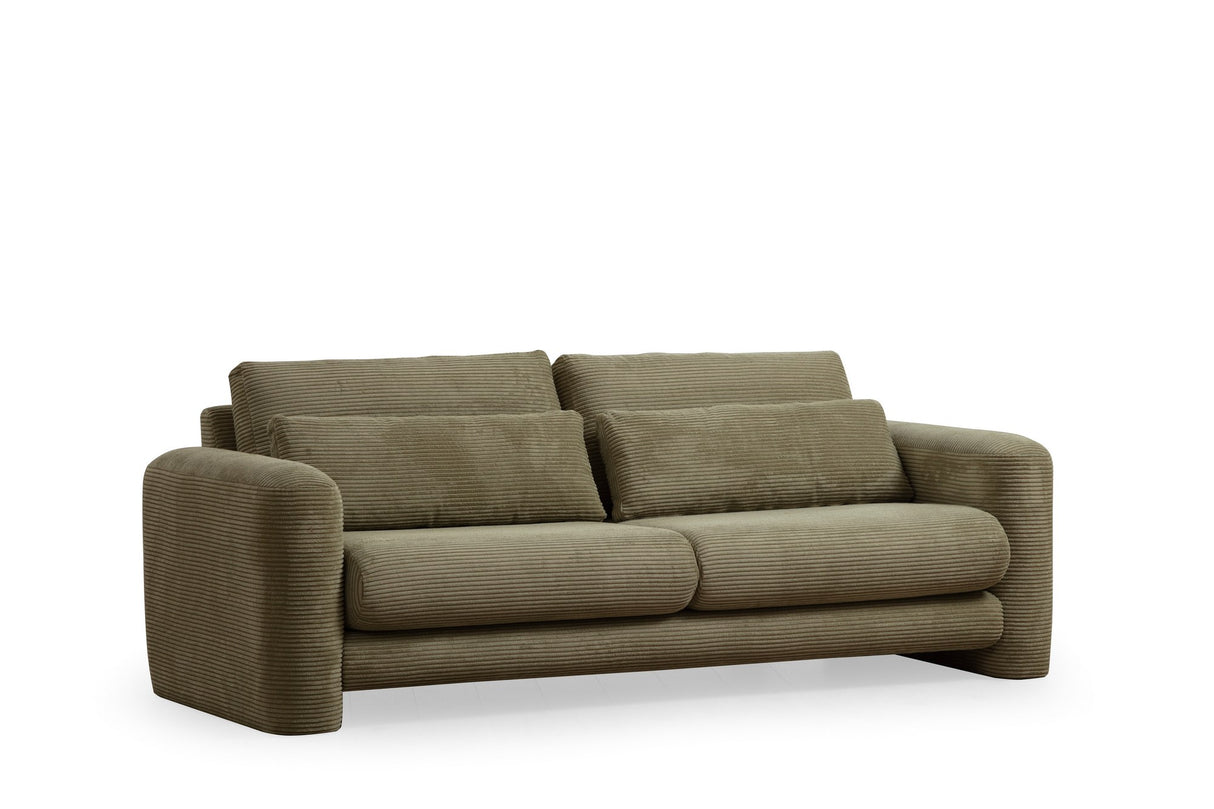 3-seater sofa lily green