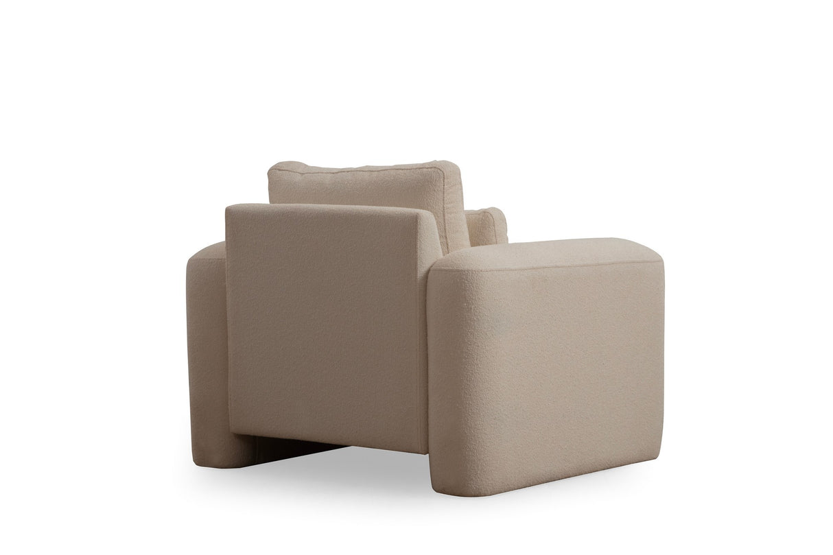 Armchair lily cream