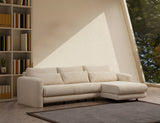 Corner sofa on the right Lily Beige