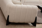 3-seater sofa sandreo white