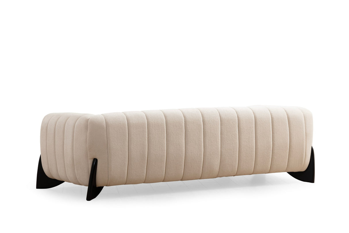 3-seater sofa sandreo white