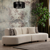 Corner sofa pars cream