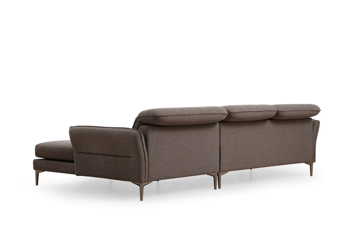 Corner sofa on the right costor gray