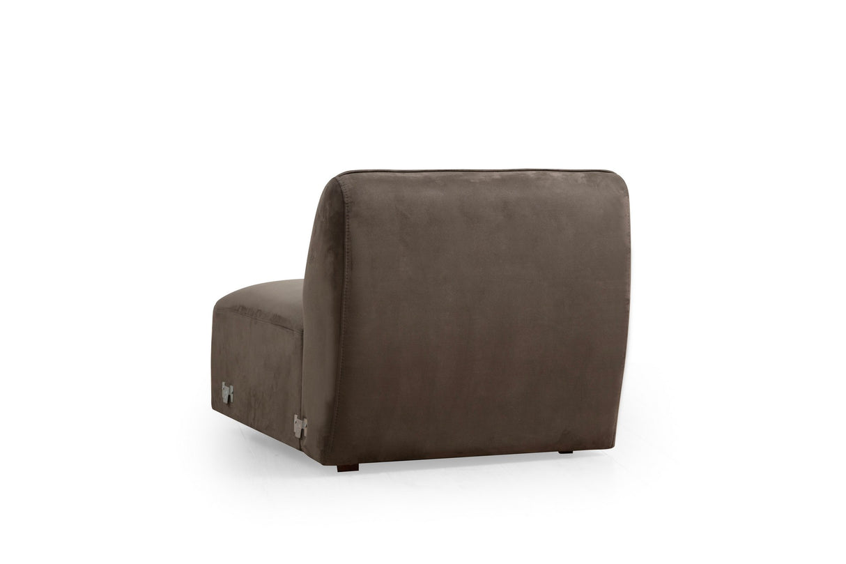 Corner sofa mentis brown