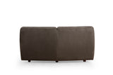 Corner sofa mentis brown