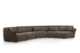 Corner sofa mentis brown