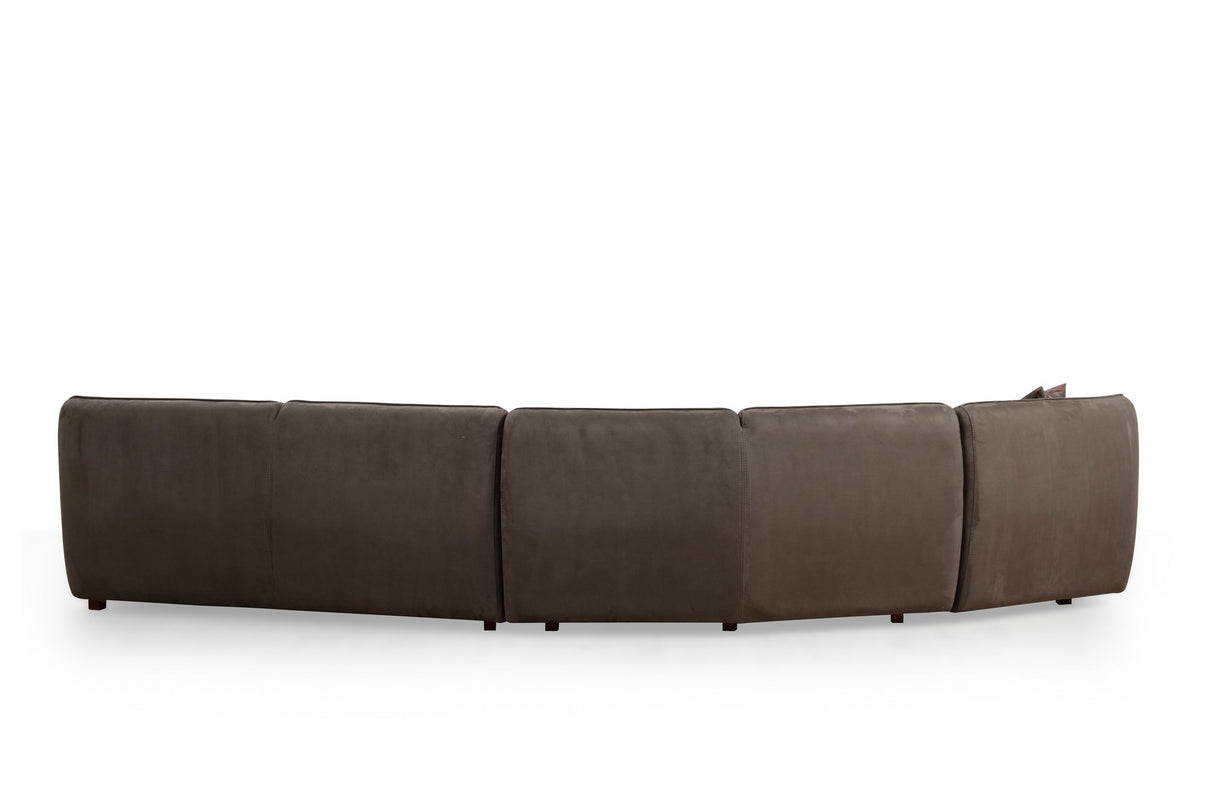 Corner sofa mentis brown