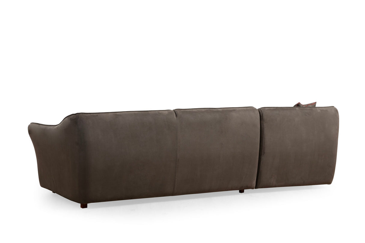 Corner sofa mentis brown