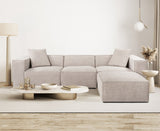 Corner sofa Lora Mocha