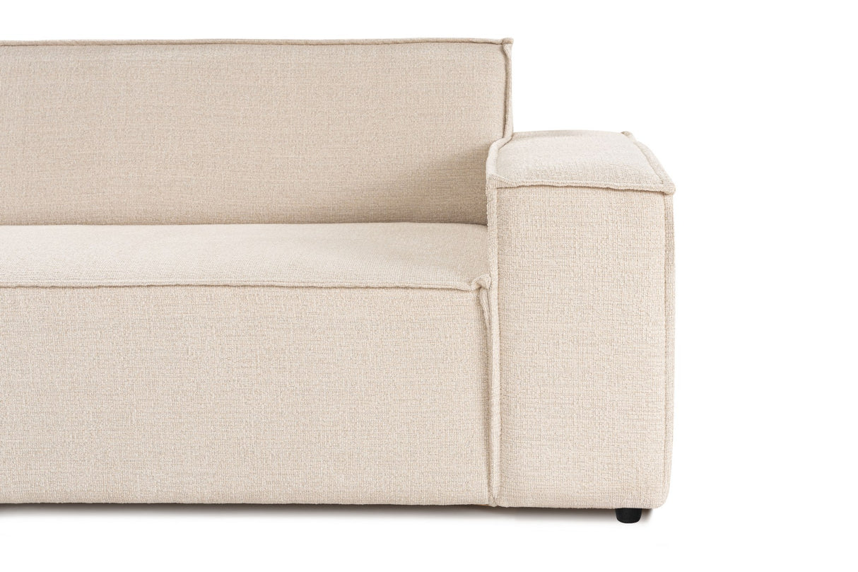 Corner sofa puzzle beige