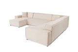 Corner sofa puzzle beige