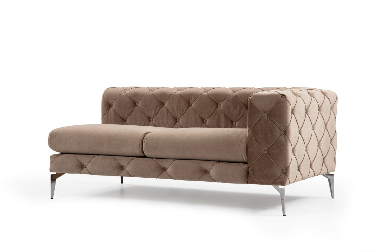 4-seater sofa como dark cream