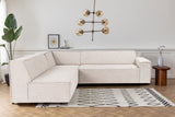 Corner sofa puzzle light brown