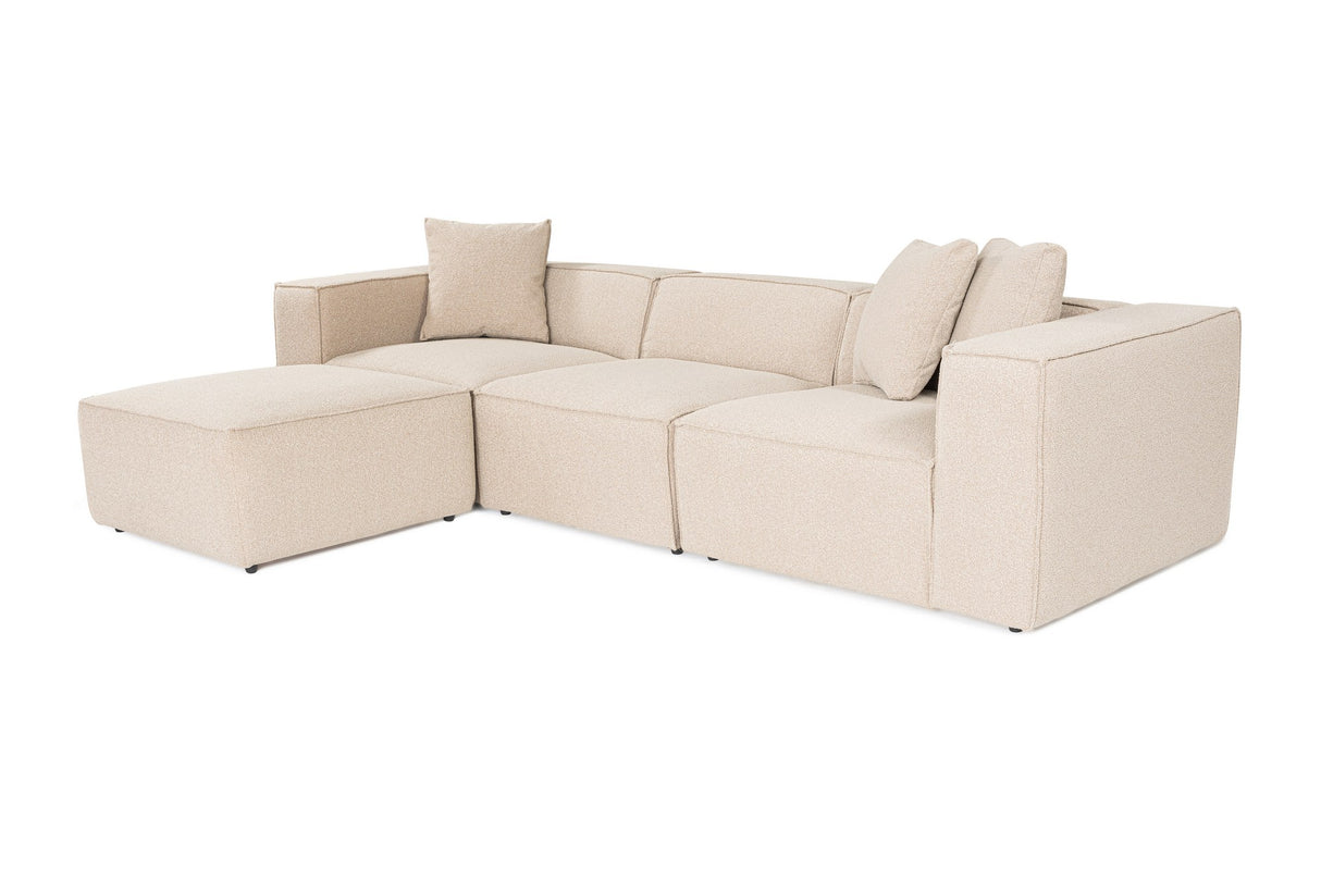 Corner sofa Lora Peach