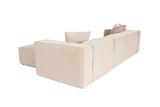 Corner sofa Lora Peach