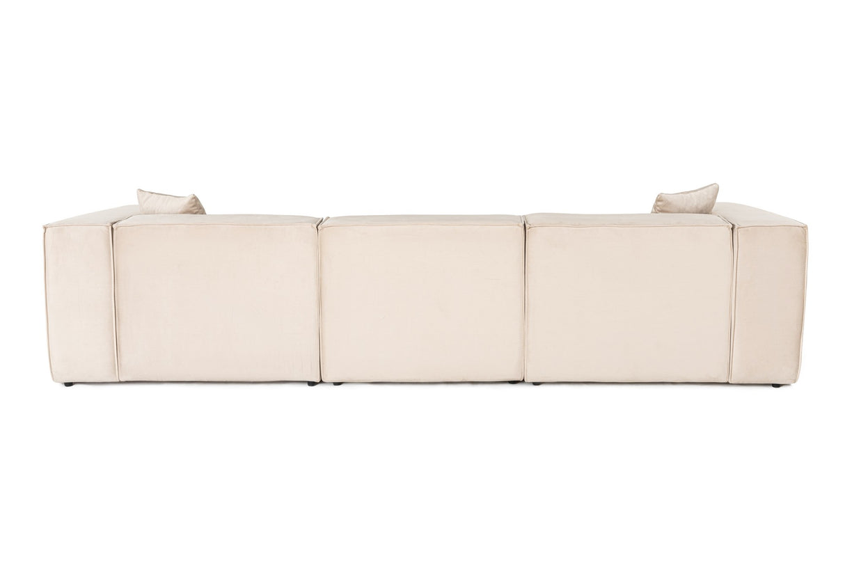 Corner sofa lora cream