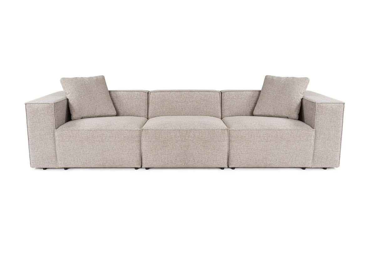 3-seater Bank Lora Mocha