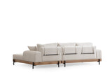 Corner sofa on the right ETI White